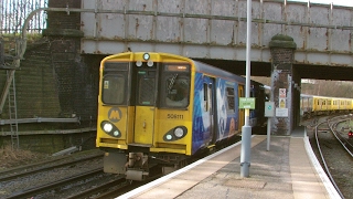 Half an Hour at 216  Birkenhead North Station 1022017  Class 507 508 terminus [upl. by Luba127]