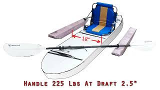 Part 1 DIY 20 Lbs Foldable Foam Fishing Kayak [upl. by Knute]