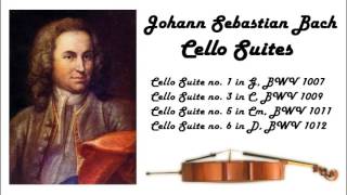 Johann Sebastian Bach  Cello suites in 432 Hz great for reading or studying [upl. by Oile]