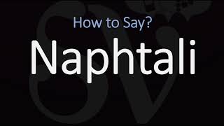 How to Pronounce Naphtali CORRECTLY [upl. by Esnahc]