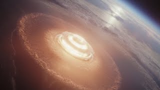 Chicxulub Impact Event in real time [upl. by Ahsiemac515]